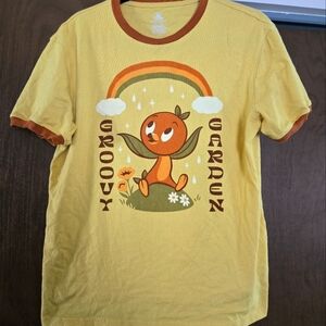 Orange Bird Disney Flower and Garden shirt.